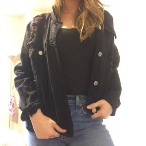Black Denim Jacket